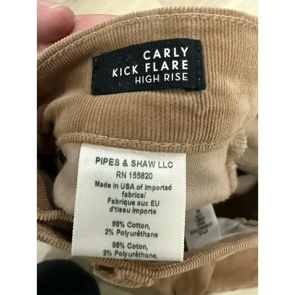 Veronica Beard Carly Kick-Flare High Rise Ankle Jean Size 26 - Picture 4 of 7